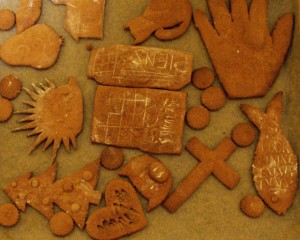 Latvian Christmas gingerbread