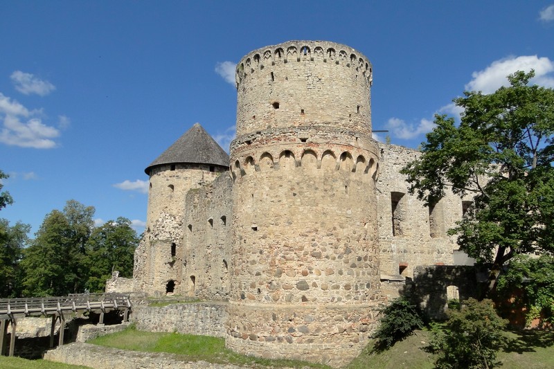 The Ruins of Cesis Castle