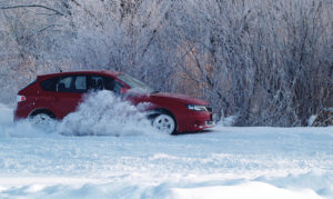 driving in the snow