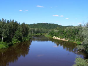 rivers of latvia